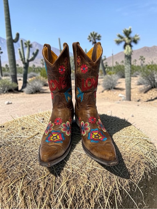Old Gringo Shoes - Old Gringo Checruda Brass Cowgirl Boots SIZE 8 $529